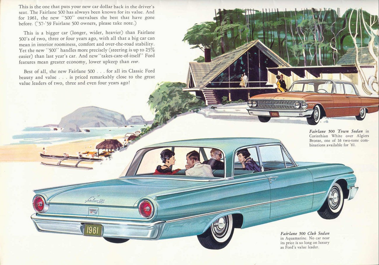 1961 Ford Prestige Brochure Page 5